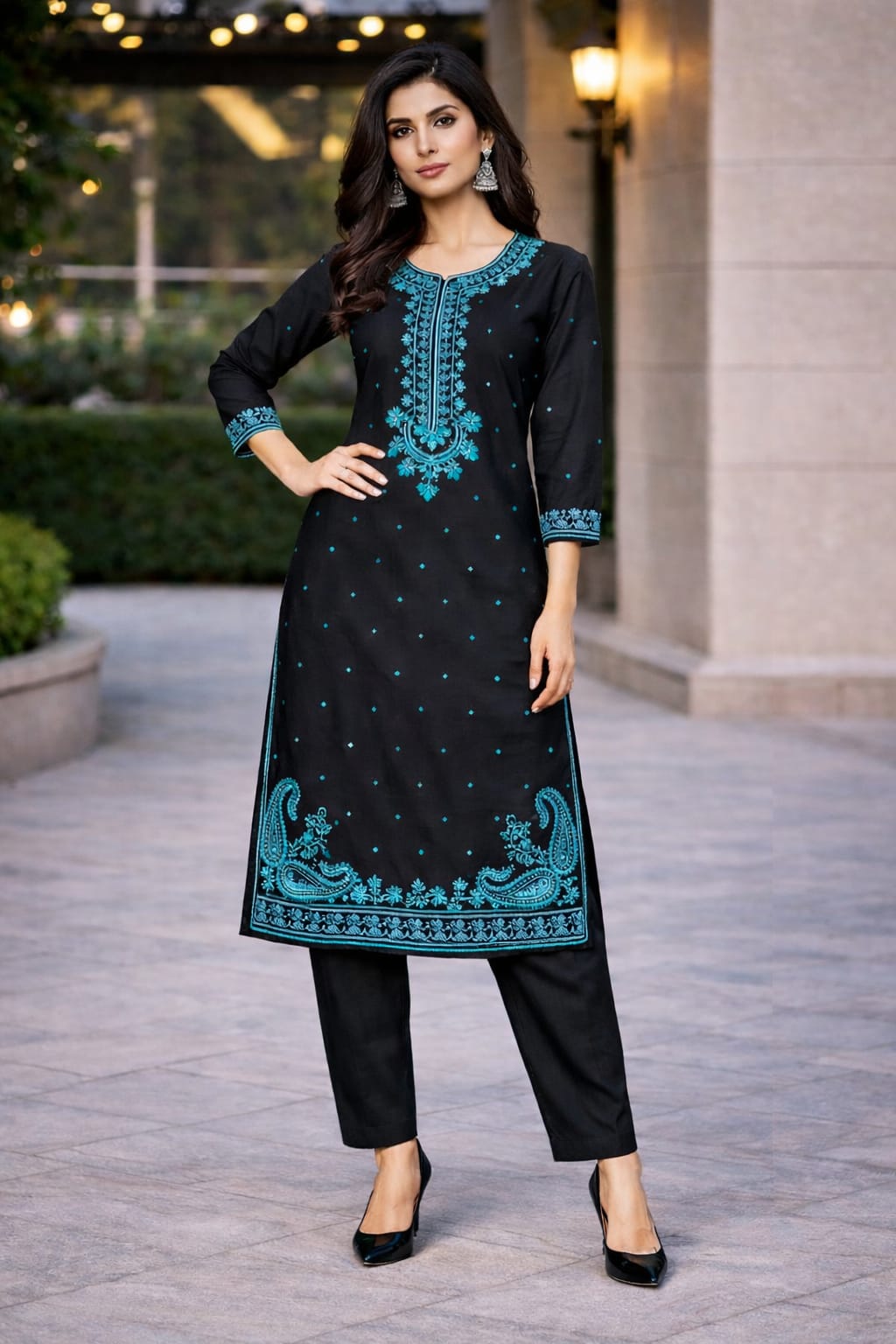 LAWN EMBROIDERED 2PC SUIT (DF/2013)